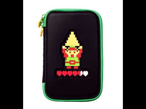 HORI Retro Zelda Hard Pouch for Nintendo 3DS XL