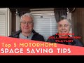 Top 5 Space Saving Tips For A Motorhome