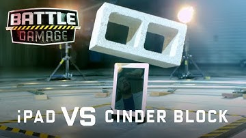 Apple iPad vs. Cinder Block - WIRED’s Battle Damage