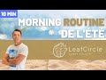 Morning routine de lt  matthieu verneret  leaf circle lyon