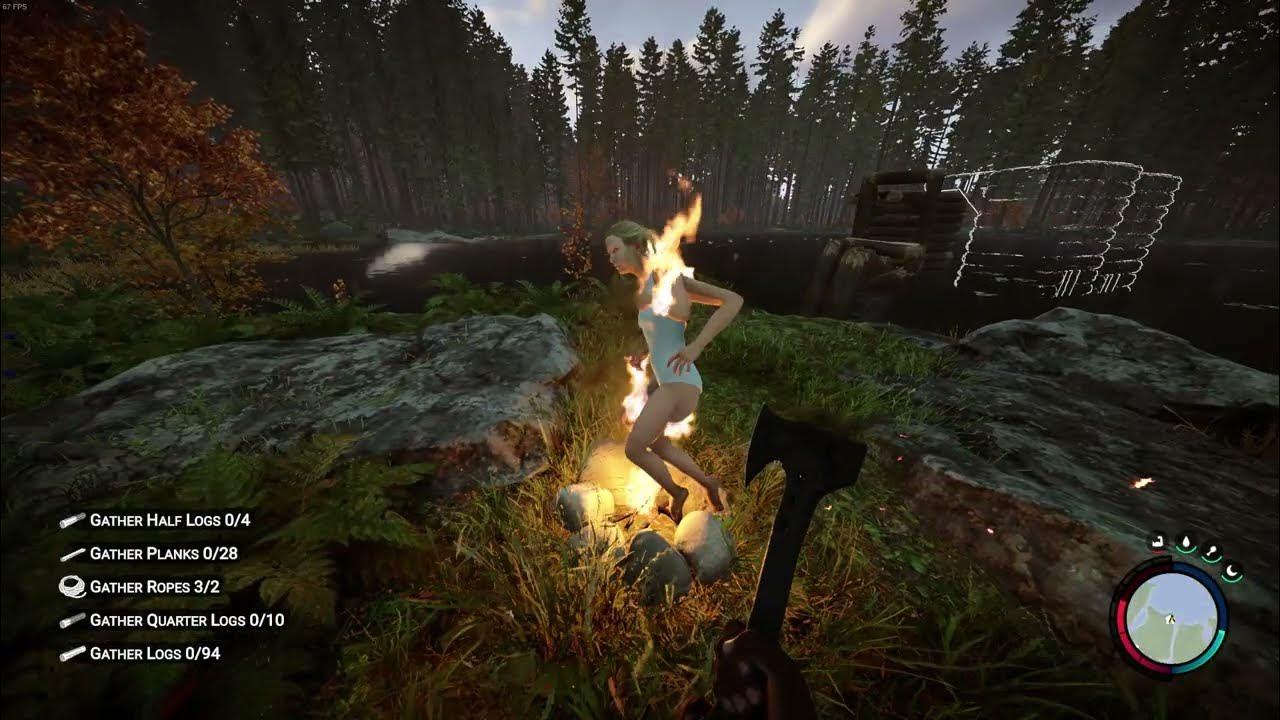 Блочный лук сонс оф зе форест. Sons of the Forest Вирджиния.