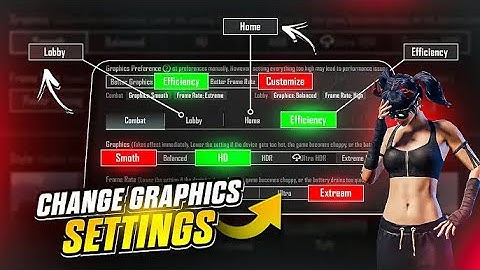 PUBG Mobile Best Graphics Settings for Smooth Performance | No Lag & High FPS