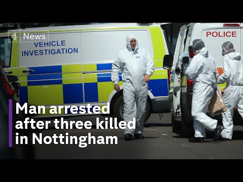 Nottingham attack: Man arrested after three people killed