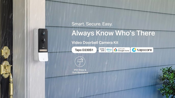 Sticker for TP-Link Tapo Smart Doorbell Button (D230, D230S1) 