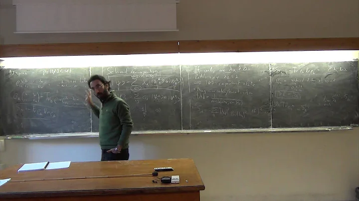 Pasquale Calabrese:  Lecture I