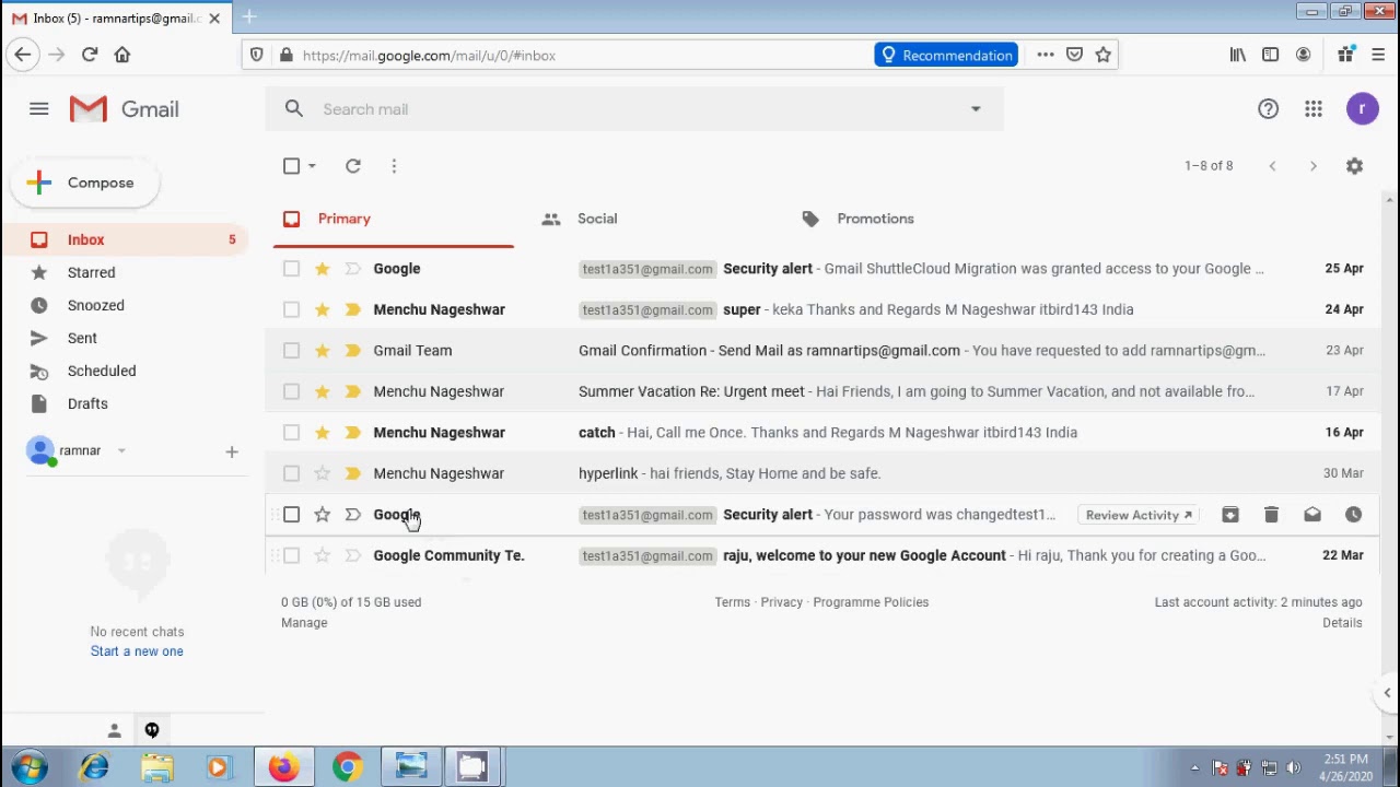 Gmail How To Star Important Emails In Gmail YouTube