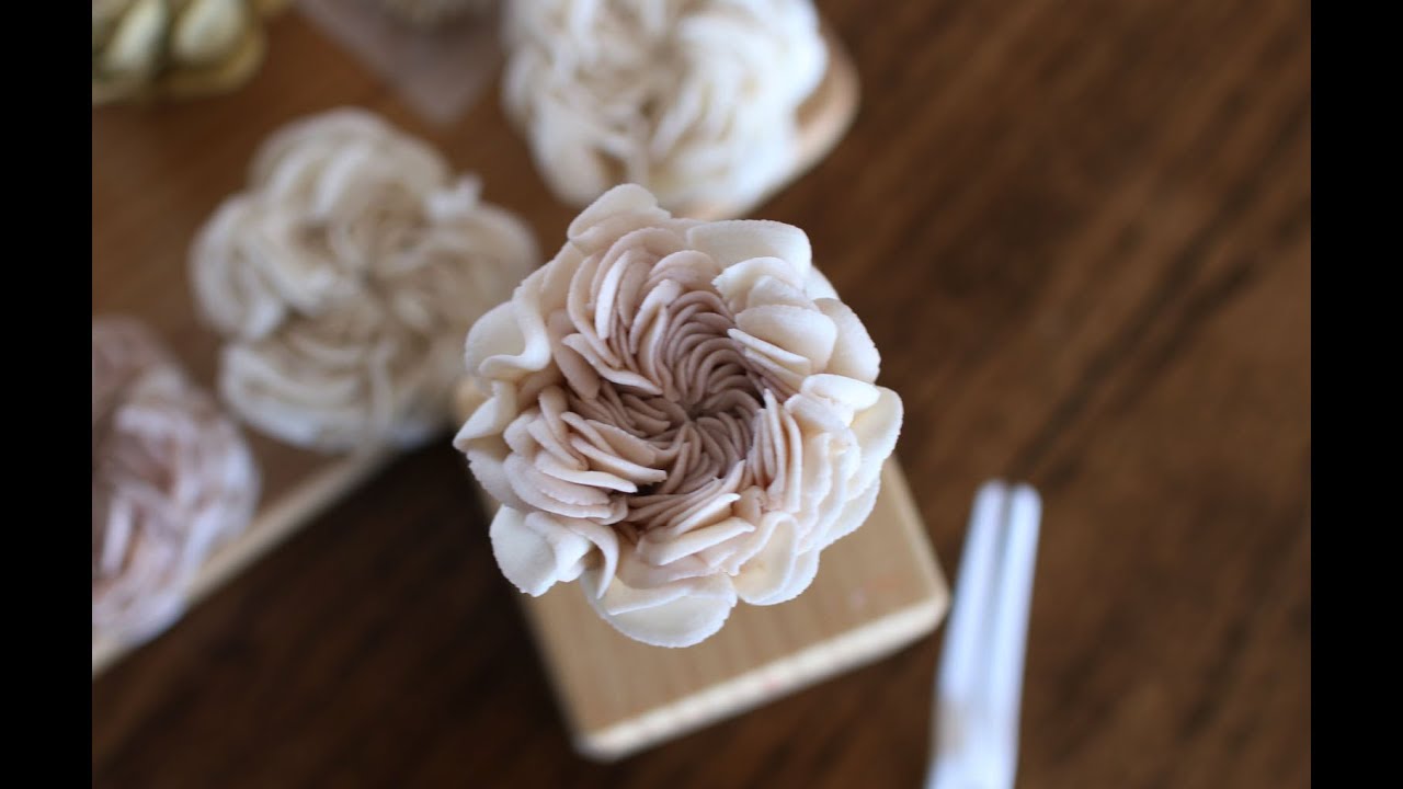 앙금플라워 잉글리쉬로즈 파이핑 beanpasteflower English Rose piping