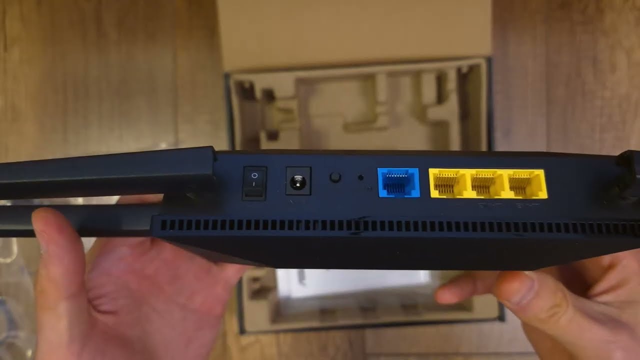 Відеорозпакування із MOYO — Маршрутизатор ASUS RT-AX52 AX1800 (90IG08T0-MO3H00)