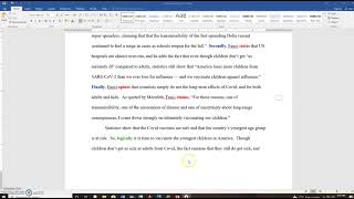 How to Write Article Summary