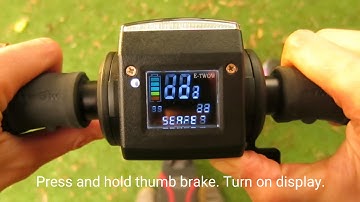 New E-TWOW | Speed Limit Setting | Electric Scooter | PET