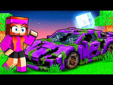 J'ai trouvé une voiture de Luxe abandonnée sur Minecraft !
