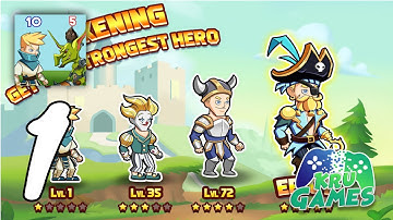 X Hero Wars: Epic Tower Attack & Hero Rescue Gameplay #1 All Levels (Android, IOS)