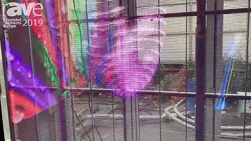 Litestar present transparent LED display at ISE exhibition