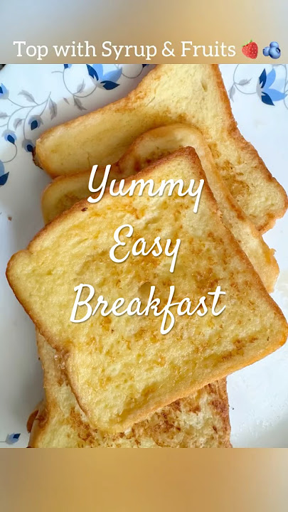 This 5-Min French Toast is a Game Changer! 🍞🔥 #shorts