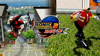 Sonic Adventure 2 Battle: Everyone In City Escape