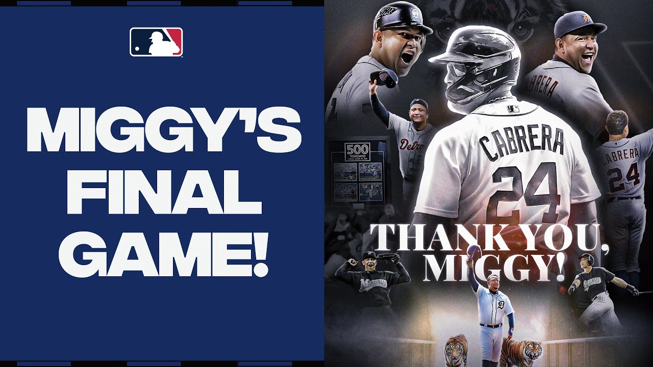 Sendin' him off right! Miguel Cabrera's final game was filled with SPECIAL MOMENTS!