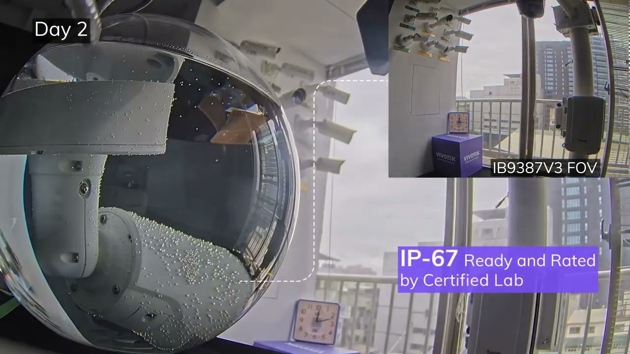 The V-Series 5MP AI Camera Prepared for Any Weather, Any Fishbowl