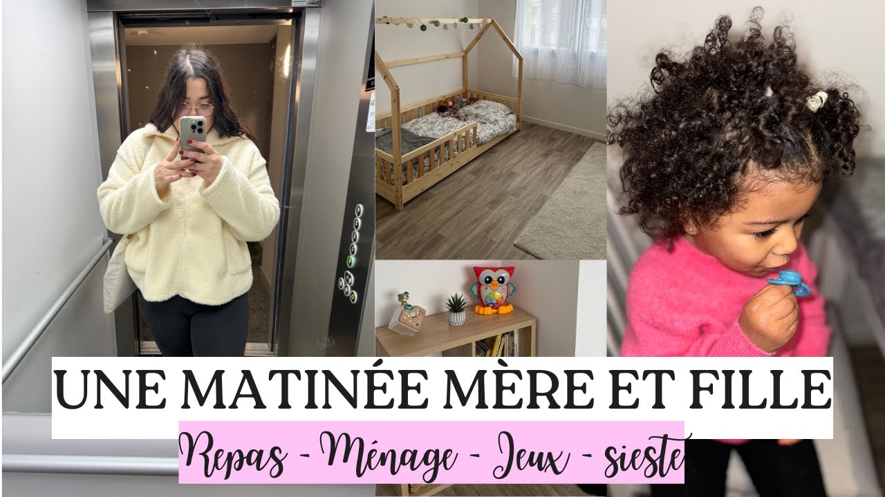 MINI MORNING ROUTINE MÈRE ET FILLE 🎀