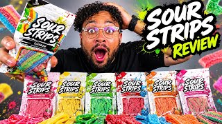 I Tried EVERY Sour Strips Flavor! (RANKED BEST TO WORST)