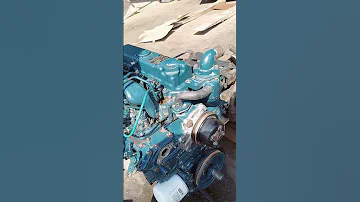 Kubota Engine V2203 Engine Assemble Finished After Start Shots Dieselmechanic Enginerepair 
