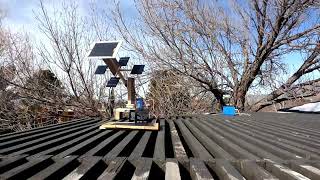 Live Tracking [Timelapse] Front View Light Wind and Midday Clouds