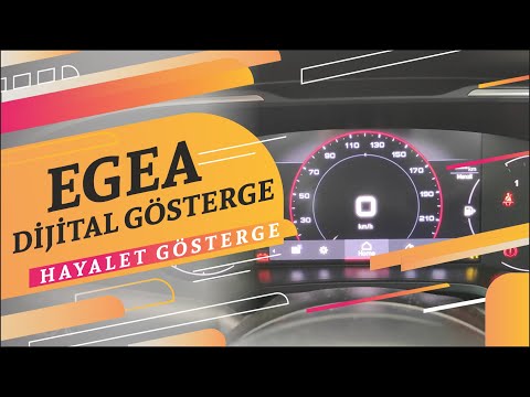 Egea Lounge | Dijital Gösterge Paneli (Hayalet Gösterge)