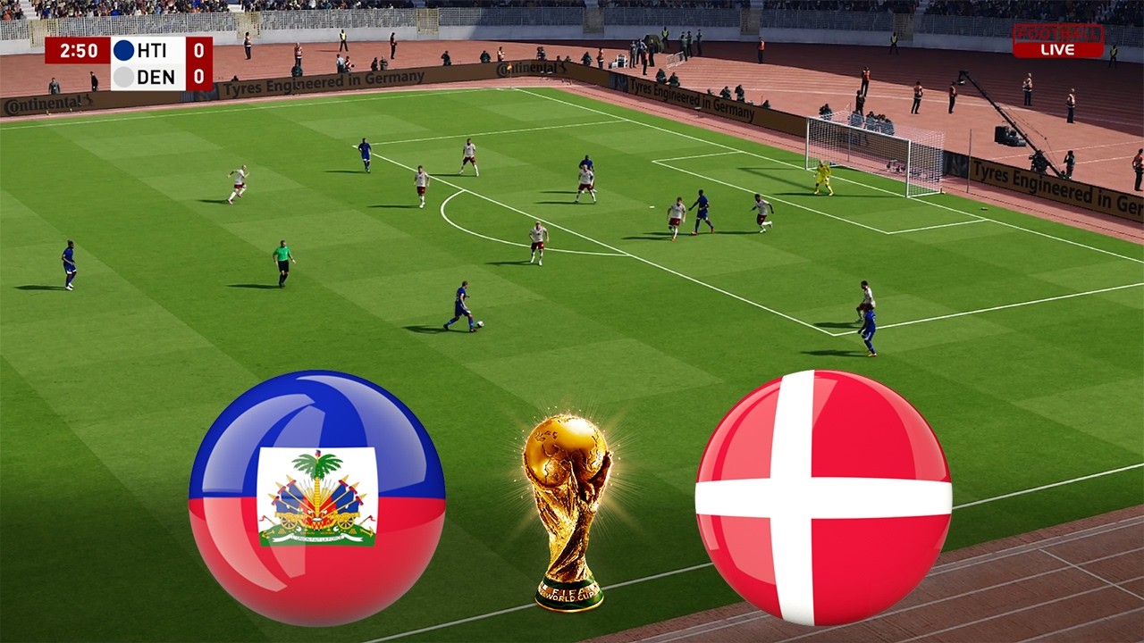 HAITI vs DENMARK - Final FIFA World Cup 2026 Full Match All Goals Football Match