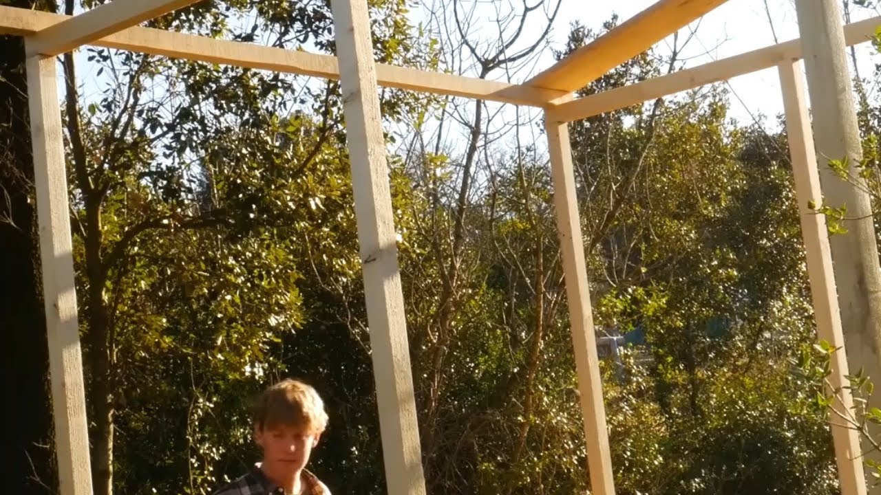 Building a Simple Off Grid Cabin Start to Finish | Bush Life Project ...