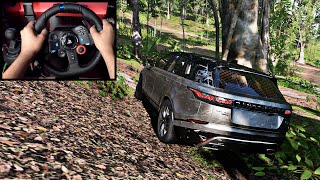 Rebuilding Range Rover Velar | FH5 - (Steering Wheel + Shifter) Gameplay screenshot 1