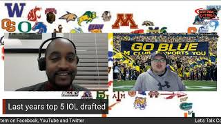 LTCF: Who were the Top 5 Interior O-lineman from the #2022nfldraft ?