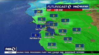 Cloudy and dry today, but rain tomorrow