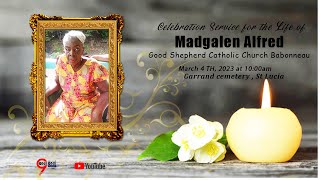 THE FUNERAL SERVICE OF Madgalen Alfred