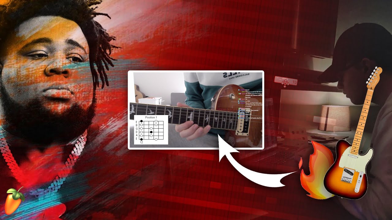 Rod Waves Multi Platinum Producer Gives Simple Guitar Lessons For Rod waves multi platinum producer gives simple guitar lessons for