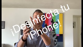 ¡Así puedes desinfectar tu iPhone!