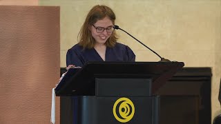 Continuing to beat the odds; RVC student Sarah Hinde becomes the first to speak at RAISE Graduation
