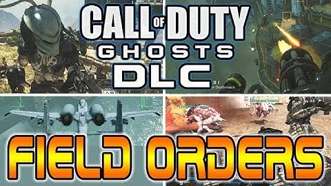Call of Duty Ghosts Devastation DLC Predator & All Field Orders