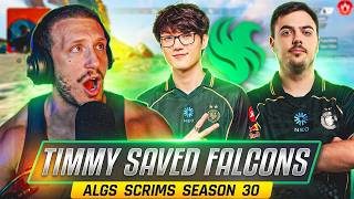 How iiTzTimmy Clutched an UNBELIEVABLE 1v3 for Falcons ALGS Scrims - NiceWigg Watch Party