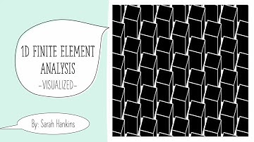 Finite Element Method (FEA) in 1D  - VISUALIZED