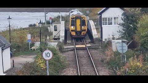 Class 158 at  Clachnaharry from Inverness to Kyle of Lochalsh