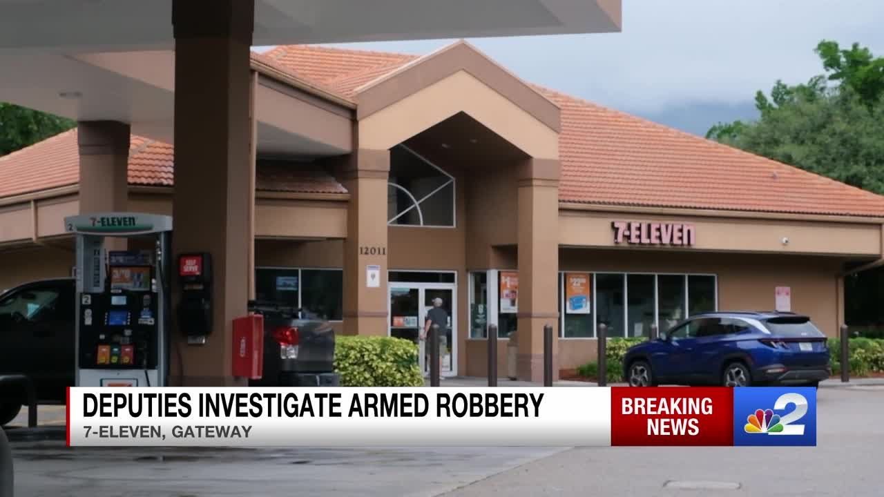 Lee County deputies investigate armed robbery at 7-Eleven in Gateway ...