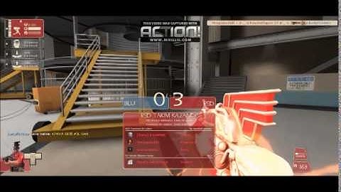 TF2 Engineer Capture the Flag Mission in Well Map.