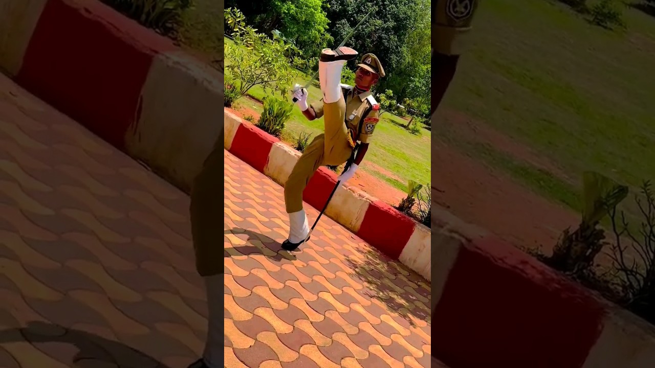Bsf sub inspector... Parade commander drill 