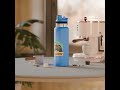 Credrink Wide Mouth vacuum insulated stainless steel water bottle with leakproof lid for cold water