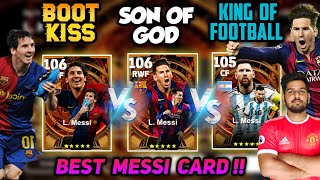 All Big Time Messi Card Comparison EFOOTBALL 24 | Unique Powers |Best Position & In Game Performance screenshot 4