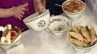 Portmeirion Botanic Garden Nesting Bowls on QVC