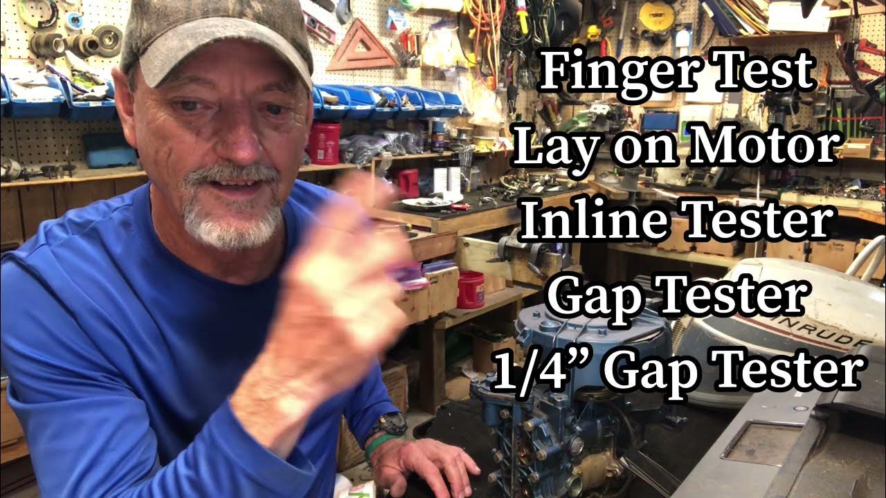How to Test & Measure Spark Vintage Outboards YouTube