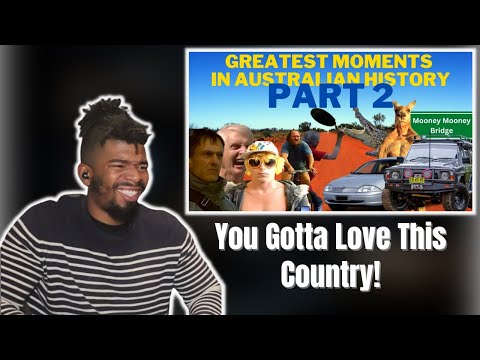 AMERICAN REACTS TO The Greatest Moments in Australian History - Part 2