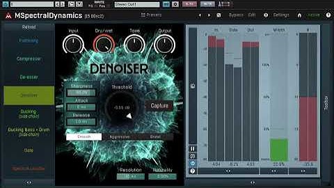 MSpectralDynamics demo