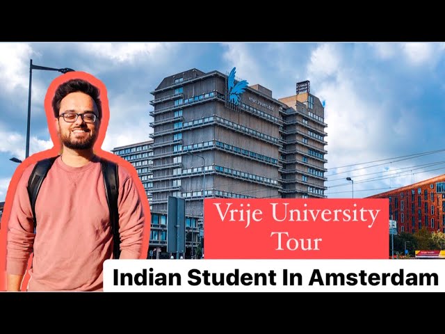 A day in my life at Vrije University || VU Amsterdam || Hindi || Indian Student