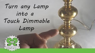 Turn ANY Lamp into Touch Dimmable Lamp - The Garage Engineer screenshot 4